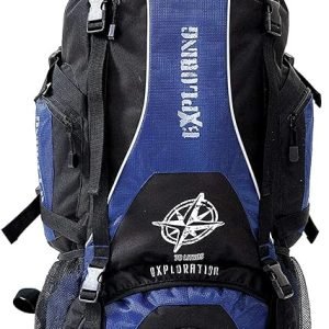 Mochila 70L para Camping, Trilha e Pesca Impermeável e Resistente (1)